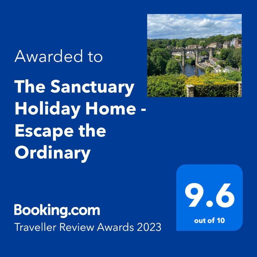 The Sanctuary Holiday Home - Escape The Ordinary Knaresborough Bagian luar foto